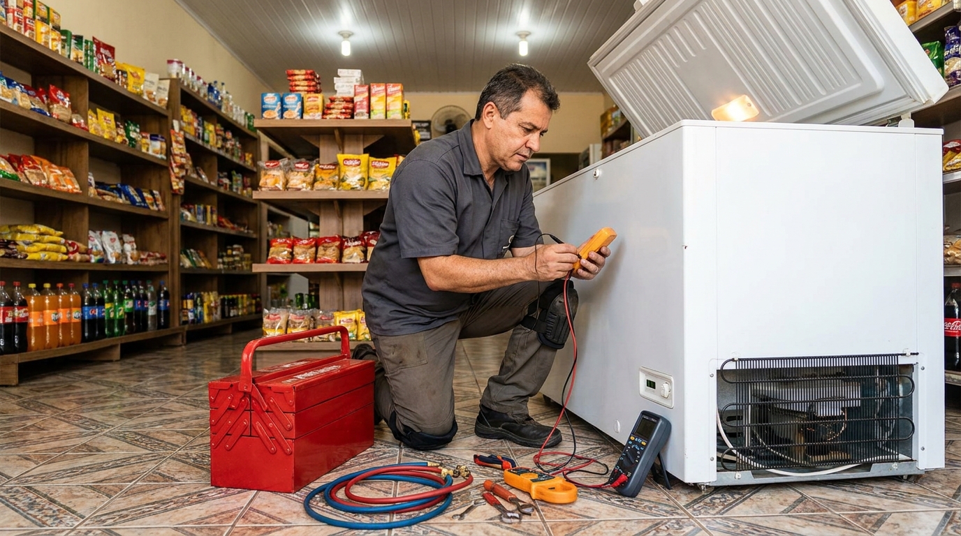 Ajuste de Temperatura do Freezer em Betim‑MG